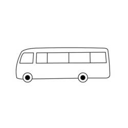Dibujo para colorear: Bus (Transporte) #135511 - Dibujos para Colorear e Imprimir Gratis