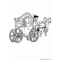 Dibujo para colorear: Carriage (Transporte) #146167 - Dibujos para Colorear e Imprimir Gratis
