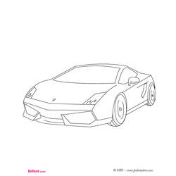 Dibujo para colorear: Cars (Transporte) #146658 - Dibujos para Colorear e Imprimir Gratis