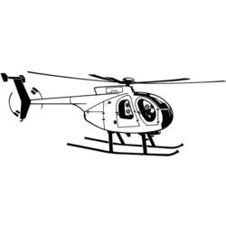 Dibujo para colorear: Helicopter (Transporte) #136047 - Dibujos para Colorear e Imprimir Gratis