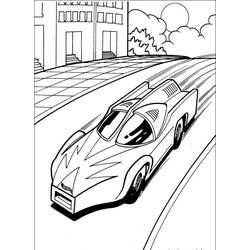 Dibujo para colorear: Hot wheels (Transporte) #145835 - Dibujos para Colorear e Imprimir Gratis