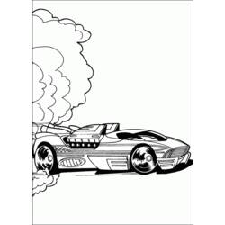 Dibujo para colorear: Hot wheels (Transporte) #145838 - Dibujos para Colorear e Imprimir Gratis