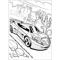 Dibujo para colorear: Hot wheels (Transporte) #145840 - Dibujos para Colorear e Imprimir Gratis