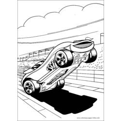 Dibujo para colorear: Hot wheels (Transporte) #145849 - Dibujos para Colorear e Imprimir Gratis