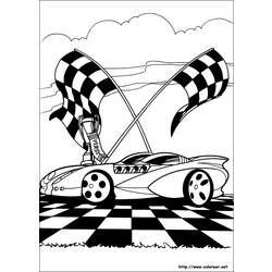 Dibujo para colorear: Hot wheels (Transporte) #145856 - Dibujos para Colorear e Imprimir Gratis