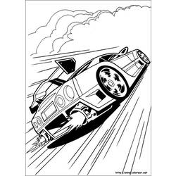 Dibujo para colorear: Hot wheels (Transporte) #145860 - Dibujos para Colorear e Imprimir Gratis