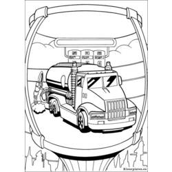 Dibujo para colorear: Hot wheels (Transporte) #145862 - Dibujos para Colorear e Imprimir Gratis
