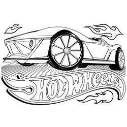Dibujo para colorear: Hot wheels (Transporte) #145891 - Dibujos para Colorear e Imprimir Gratis