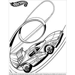 Dibujo para colorear: Hot wheels (Transporte) #145899 - Dibujos para Colorear e Imprimir Gratis