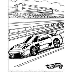 Dibujo para colorear: Hot wheels (Transporte) #145900 - Dibujos para Colorear e Imprimir Gratis