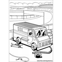 Dibujo para colorear: Hot wheels (Transporte) #145907 - Dibujos para Colorear e Imprimir Gratis