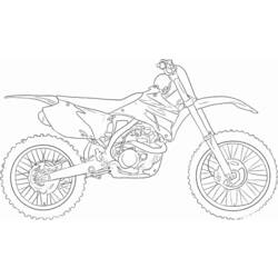 Dibujo para colorear: Motorcycle (Transporte) #136304 - Dibujos para Colorear e Imprimir Gratis