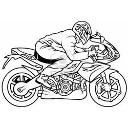 Dibujos para colorear: Motorcycle - Dibujos para Colorear e Imprimir Gratis