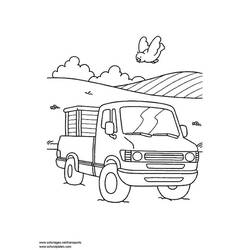 Dibujo para colorear: Pickup (Transporte) #144286 - Dibujos para Colorear e Imprimir Gratis