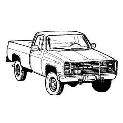 Dibujo para colorear: Pickup (Transporte) #144288 - Dibujos para Colorear e Imprimir Gratis