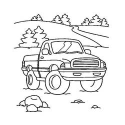 Dibujo para colorear: Pickup (Transporte) #144291 - Dibujos para Colorear e Imprimir Gratis