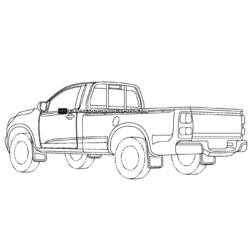 Dibujo para colorear: Pickup (Transporte) #144295 - Dibujos para Colorear e Imprimir Gratis