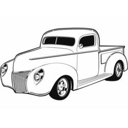 Dibujo para colorear: Pickup (Transporte) #144324 - Dibujos para Colorear e Imprimir Gratis