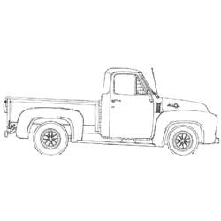 Dibujo para colorear: Pickup (Transporte) #144329 - Dibujos para Colorear e Imprimir Gratis