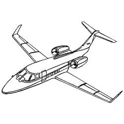Dibujo para colorear: Plane (Transporte) #134779 - Dibujos para Colorear e Imprimir Gratis