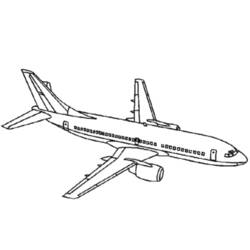 Dibujo para colorear: Plane (Transporte) #134790 - Dibujos para Colorear e Imprimir Gratis