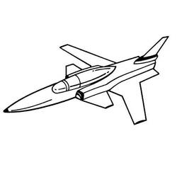 Dibujo para colorear: Plane (Transporte) #134802 - Dibujos para Colorear e Imprimir Gratis