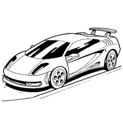 Dibujo para colorear: Race car (Transporte) #138880 - Dibujos para Colorear e Imprimir Gratis