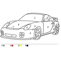 Dibujos para colorear: Race car - Dibujos para Colorear e Imprimir Gratis