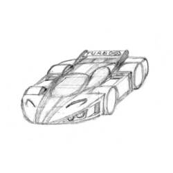 Dibujo para colorear: Race car (Transporte) #138899 - Dibujos para Colorear e Imprimir Gratis