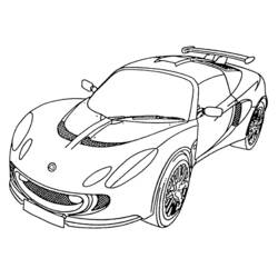 Dibujo para colorear: Race car (Transporte) #138910 - Dibujos para Colorear e Imprimir Gratis