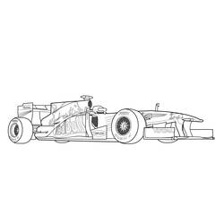 Dibujo para colorear: Race car (Transporte) #139027 - Dibujos para Colorear e Imprimir Gratis