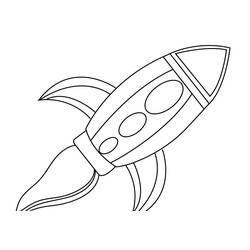 Dibujo para colorear: Rocket (Transporte) #140048 - Dibujos para Colorear e Imprimir Gratis