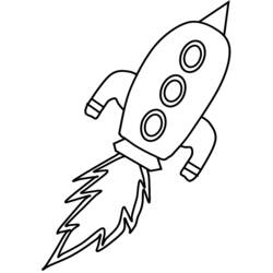 Dibujo para colorear: Rocket (Transporte) #140087 - Dibujos para Colorear e Imprimir Gratis
