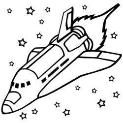 Dibujo para colorear: Rocket (Transporte) #140103 - Dibujos para Colorear e Imprimir Gratis