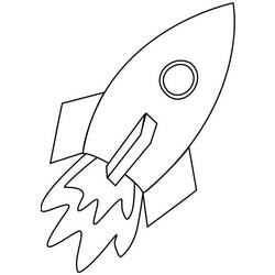 Dibujo para colorear: Rocket (Transporte) #140158 - Dibujos para Colorear e Imprimir Gratis