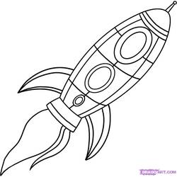 Dibujo para colorear: Rocket (Transporte) #140163 - Dibujos para Colorear e Imprimir Gratis