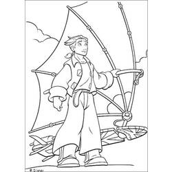 Dibujo para colorear: Sailboard / Windsurfing (Transporte) #144070 - Dibujos para Colorear e Imprimir Gratis