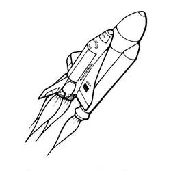 Dibujo para colorear: Spaceship (Transporte) #140494 - Dibujos para Colorear e Imprimir Gratis