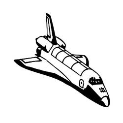 Dibujo para colorear: Spaceship (Transporte) #140523 - Dibujos para Colorear e Imprimir Gratis