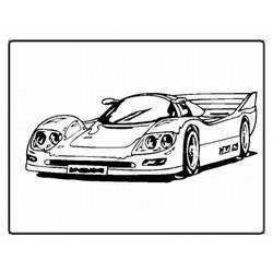 Dibujo para colorear: Sports car / Tuning (Transporte) #146922 - Dibujos para Colorear e Imprimir Gratis