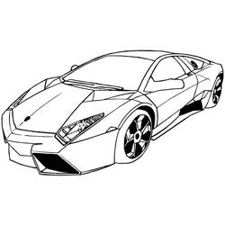Dibujos para colorear: Sports car / Tuning - Dibujos para Colorear e Imprimir Gratis