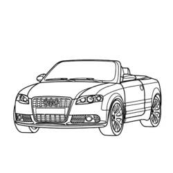 Dibujo para colorear: Sports car / Tuning (Transporte) #147018 - Dibujos para Colorear e Imprimir Gratis