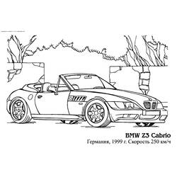 Dibujo para colorear: Sports car / Tuning (Transporte) #147136 - Dibujos para Colorear e Imprimir Gratis