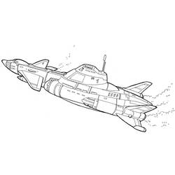 Dibujo para colorear: Submarine (Transporte) #137709 - Dibujos para Colorear e Imprimir Gratis