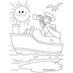 Dibujo para colorear: Submarine (Transporte) #137720 - Dibujos para Colorear e Imprimir Gratis