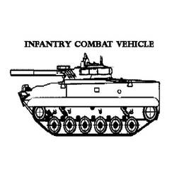 Dibujo para colorear: Tank (Transporte) #138023 - Dibujos para Colorear e Imprimir Gratis