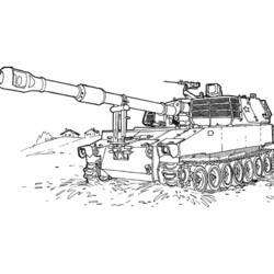 Dibujo para colorear: Tank (Transporte) #138069 - Dibujos para Colorear e Imprimir Gratis