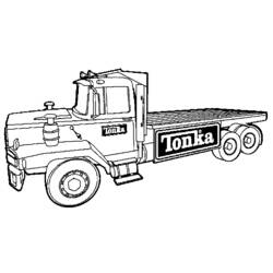 Dibujo para colorear: Tonka (Transporte) #144545 - Dibujos para Colorear e Imprimir Gratis