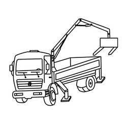 Dibujo para colorear: Truck (Transporte) #135533 - Dibujos para Colorear e Imprimir Gratis