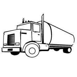 Dibujo para colorear: Truck (Transporte) #135536 - Dibujos para Colorear e Imprimir Gratis